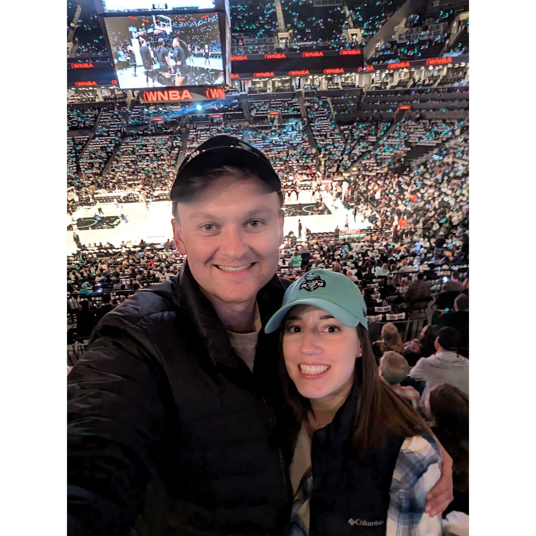 You might say we helped the Liberty win their first WNBA championship!