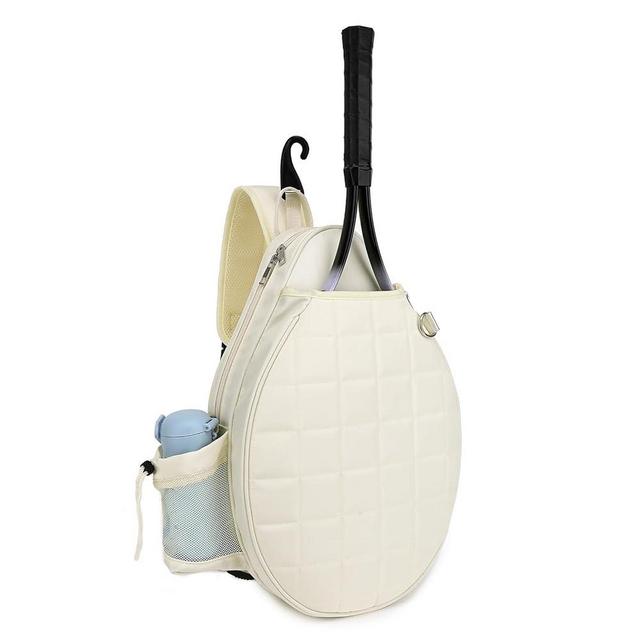 Rejolly Tennis Crossbody Bag Chest Stripe Printed Shoulder Purse for Men Women Water Resistant Sling Bag for Tennis Racket, Pickleball Paddles, Badminton Racquet