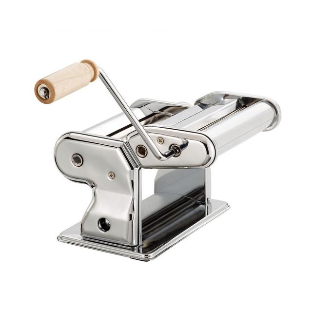 Fante's Pasta Machine, Chromed Steel with Wood Handle, The Italian Market Original since 1906