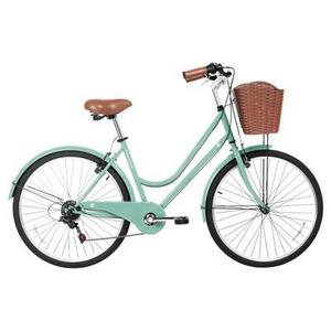 Gama Bikes - Gama Women's City Basic 26" Premium Hybrid Bike - Mint Green