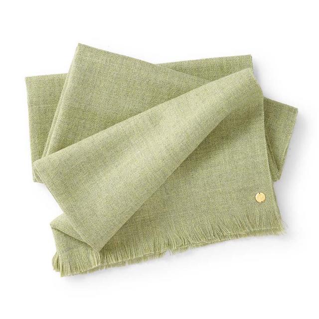 Pistachio Baby Alpaca Throw Blanket