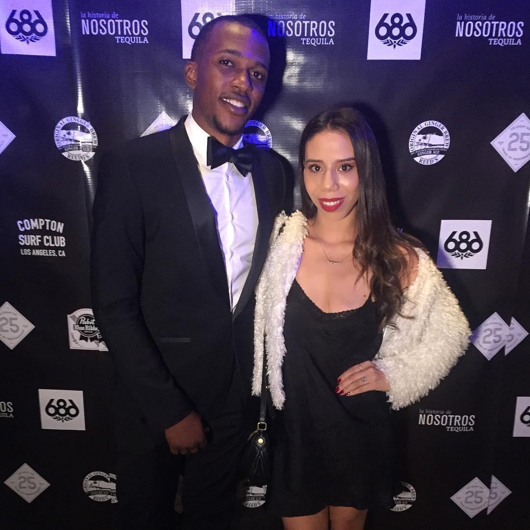 LA, CA- A fun night out at a Christmas party