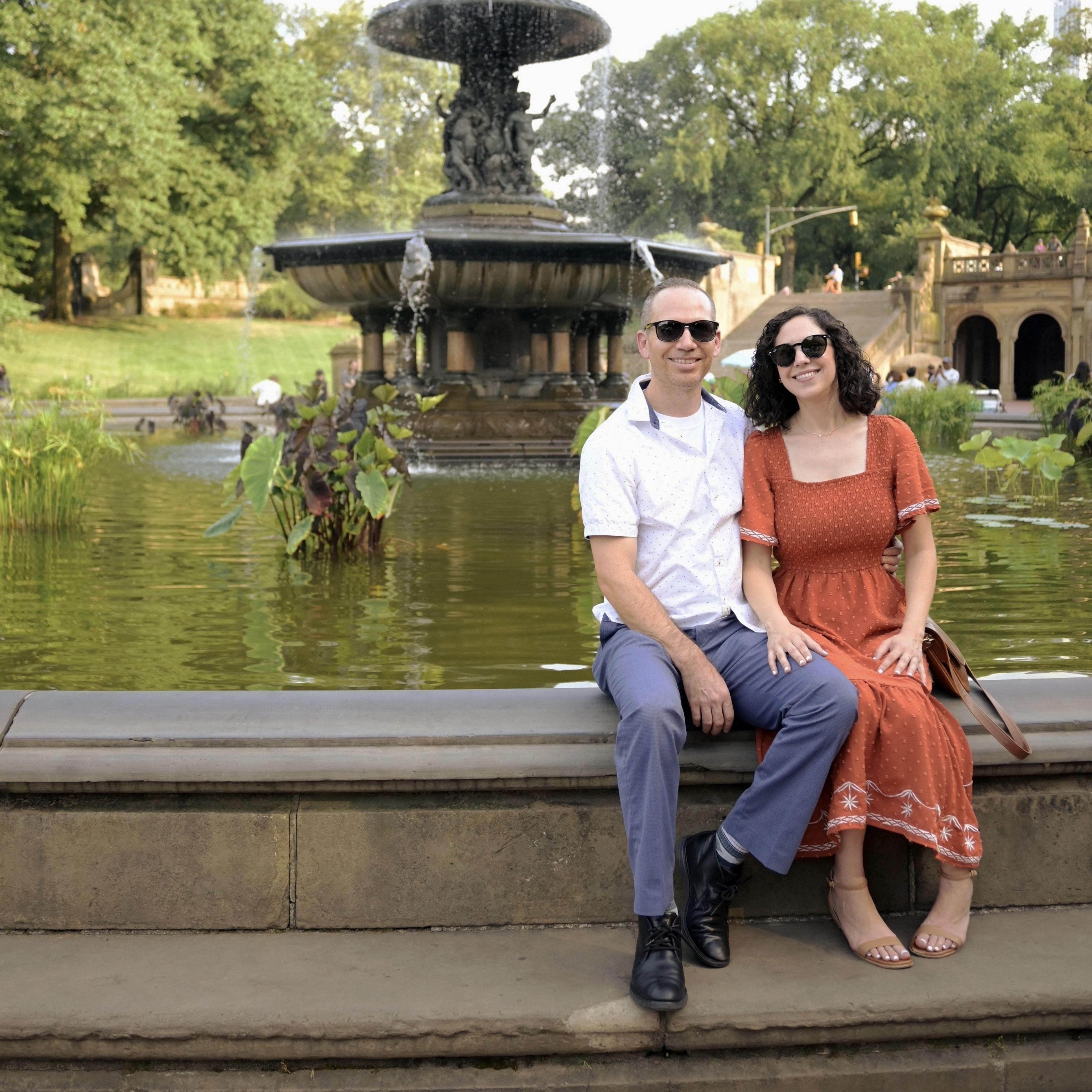 First trip together... to New York with family!