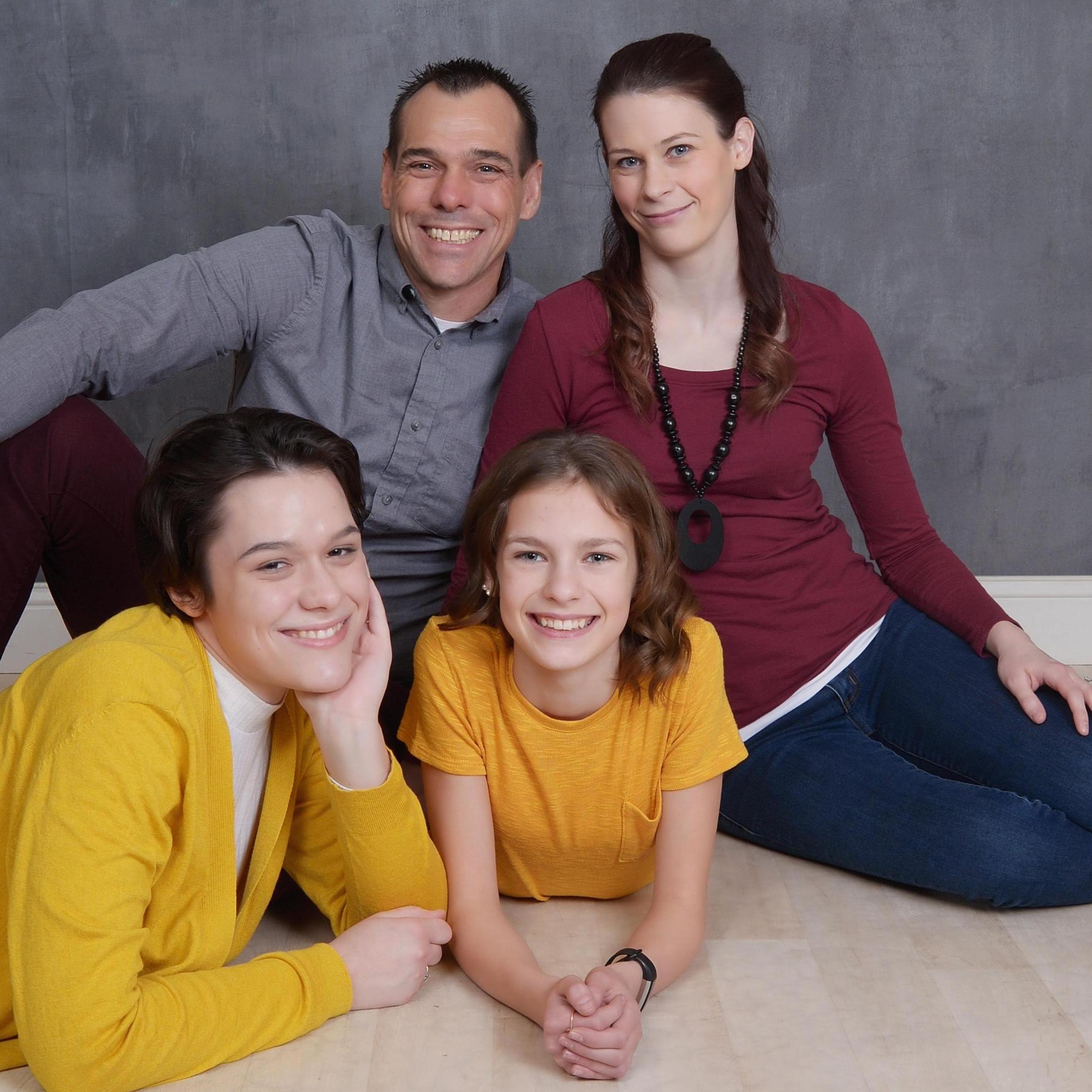 Our sweet little family