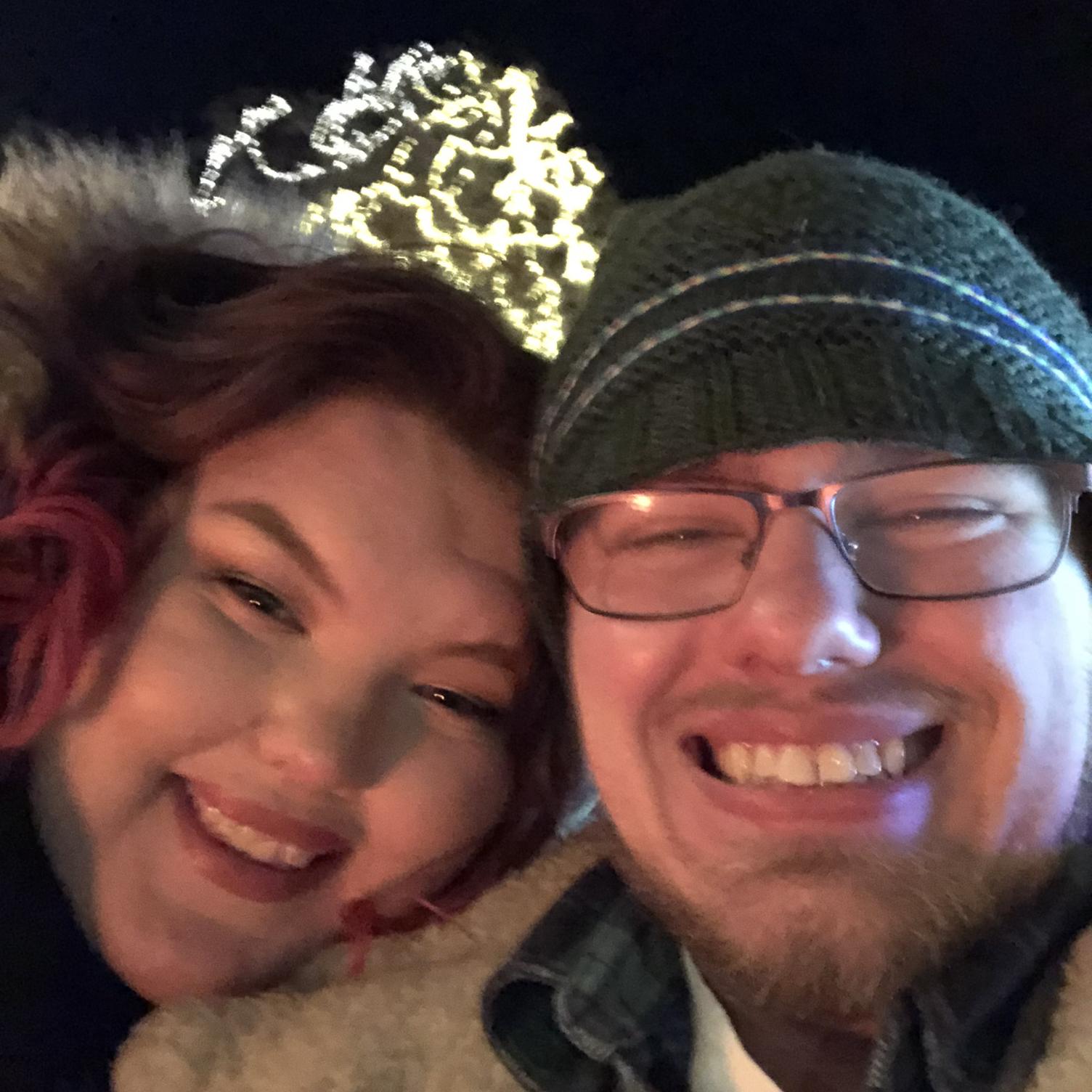 First date at the rotary lights