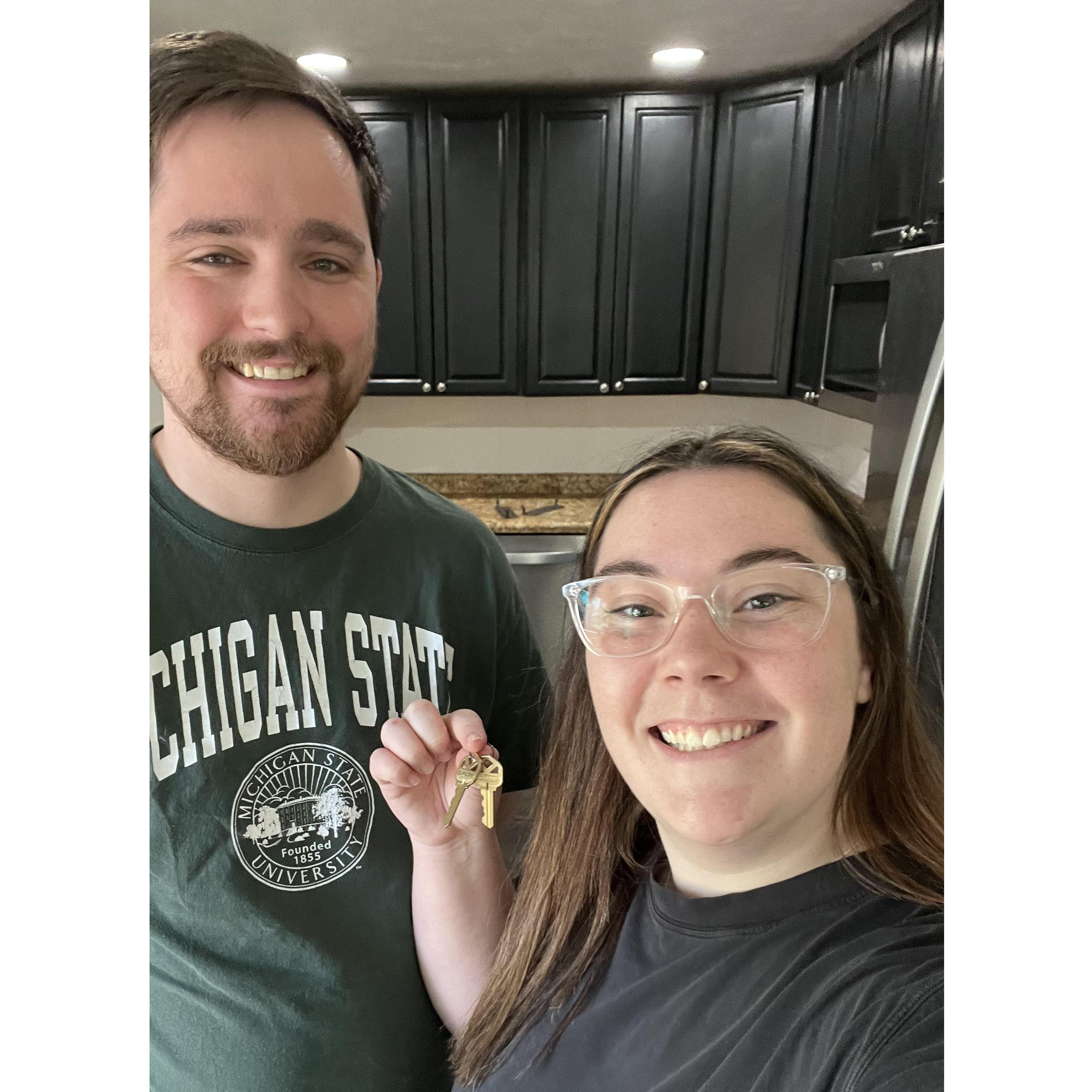 Bought our first home together in June 2023!