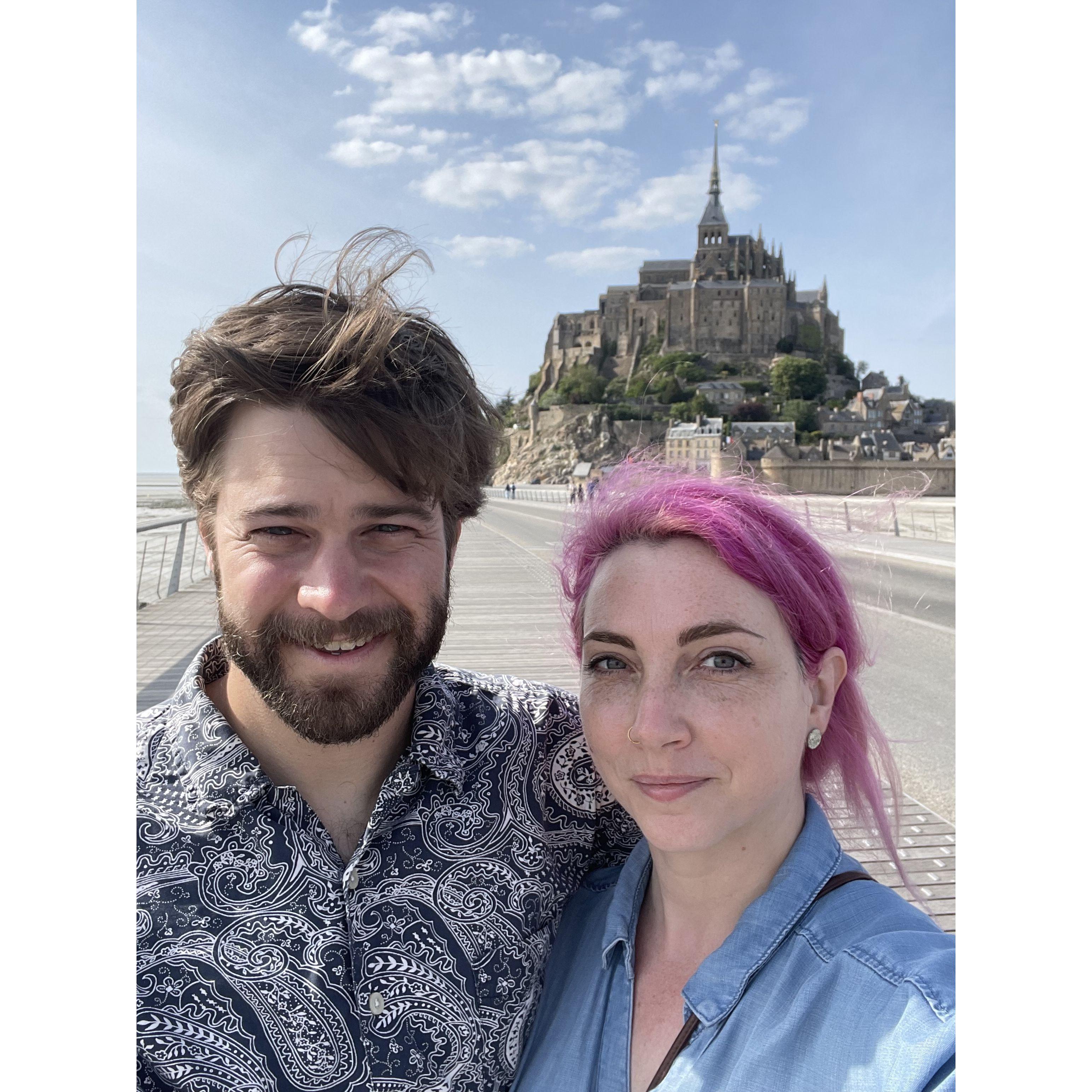 A few hours before the bats came out and he proposed.