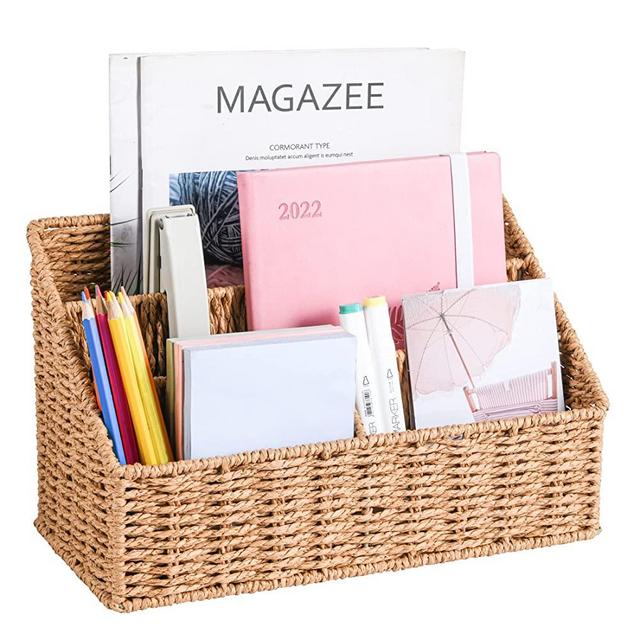 DINGTAI Woven Desk Organizers, Mail Organizers,Desk organizers and Accessories,Office Desk Organizers,Desk organizers and storage,Bill Organizers,Pencil holders,Desk organizers and storage