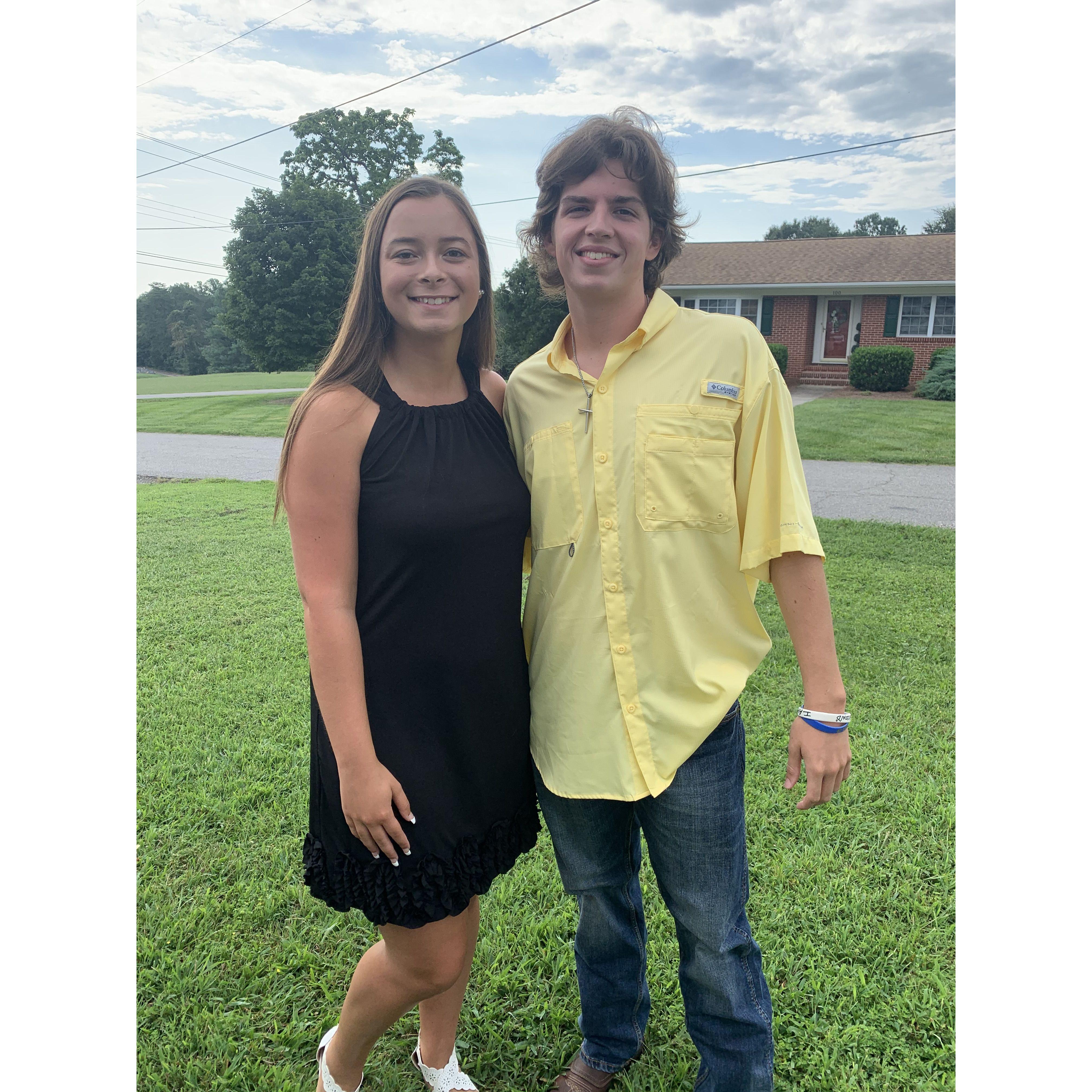 Our first pic as a couple 2020