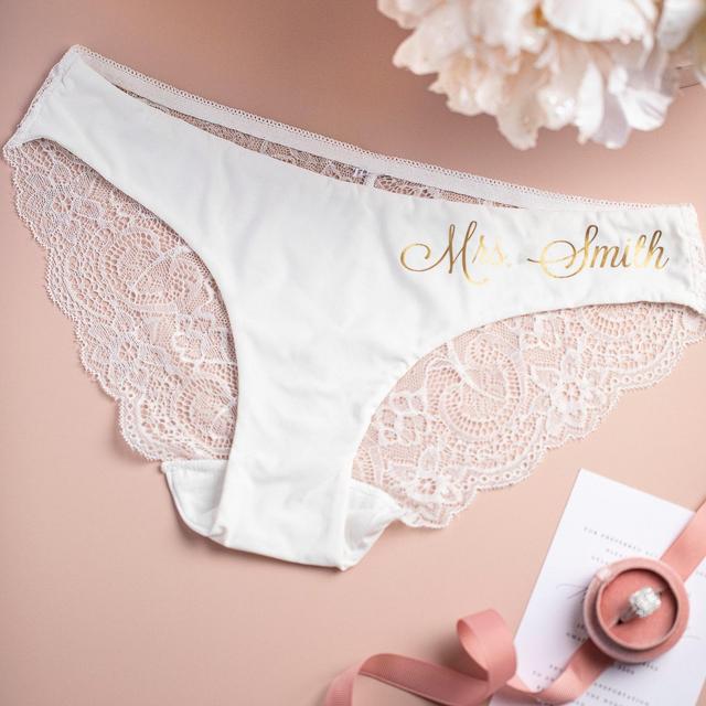 Custom Gifts for her Bride Panties -...