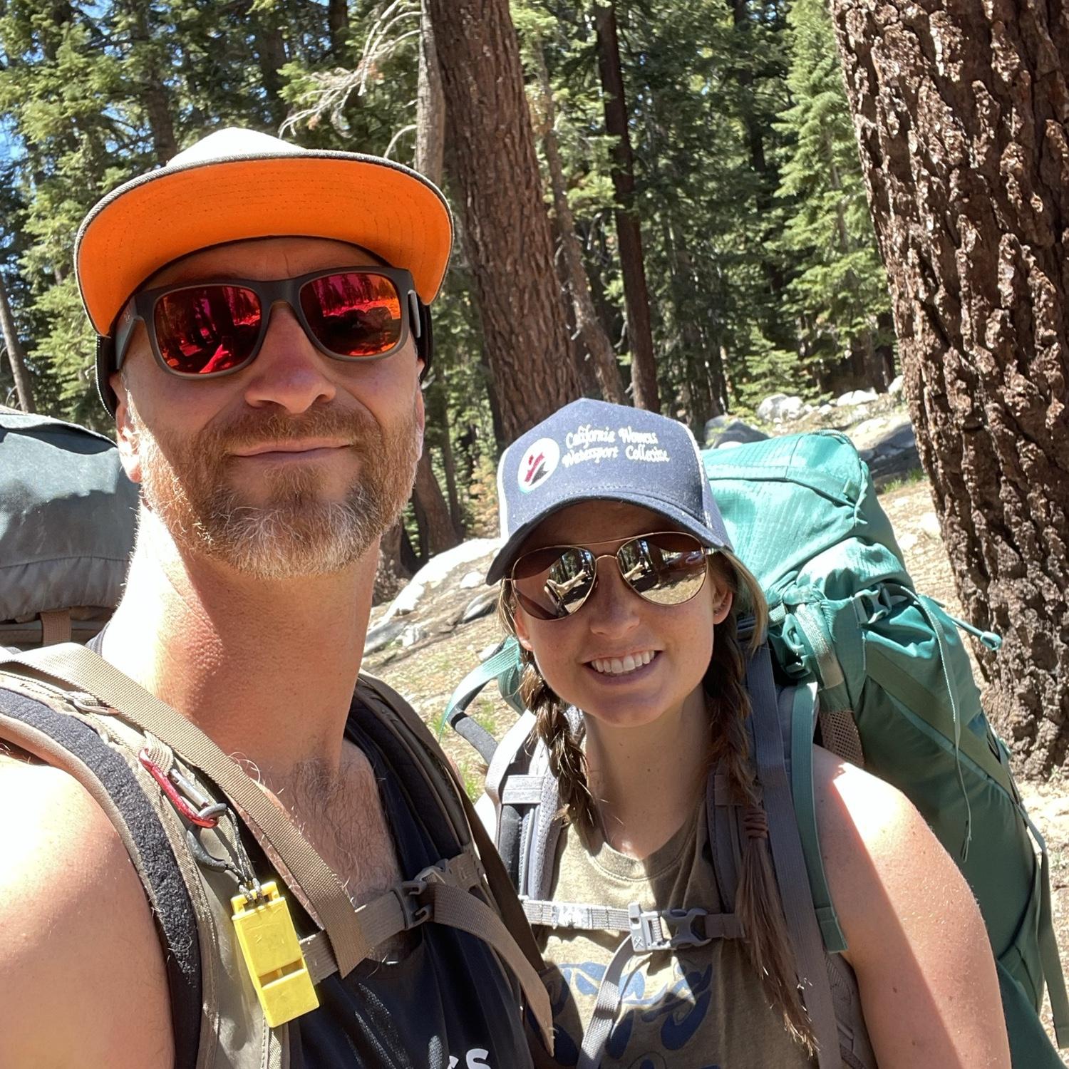 Our first Yosemite backpacking trip together!