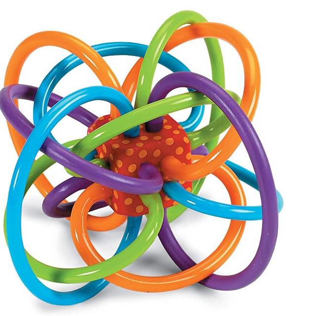 Manhattan Toy Winkel Rattle & Sensory Teether Toy
