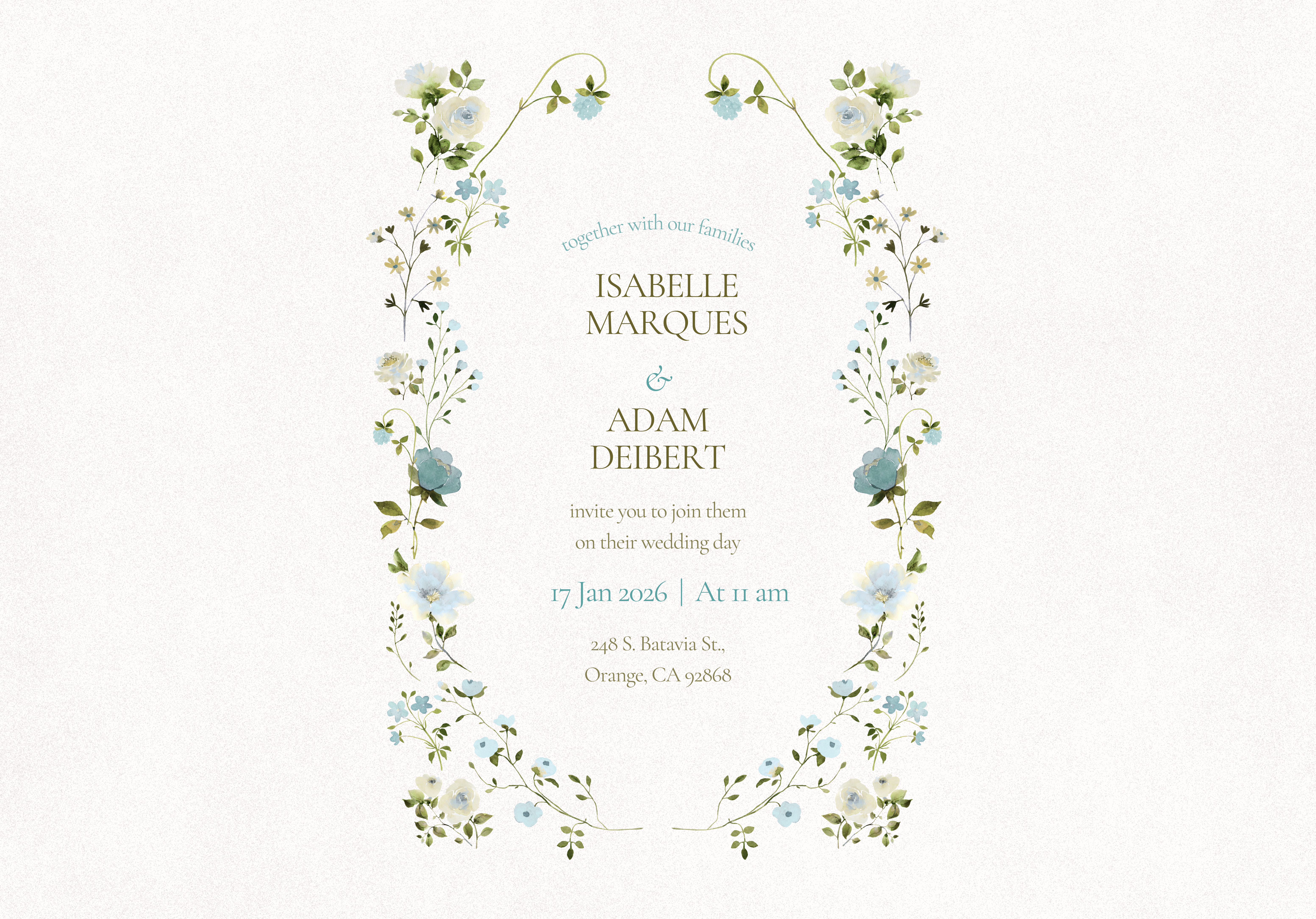 The Wedding Website of Adam Deibert and Isabelle Marques