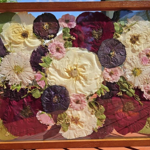 Floral Preservation Frame from Local STL Artist