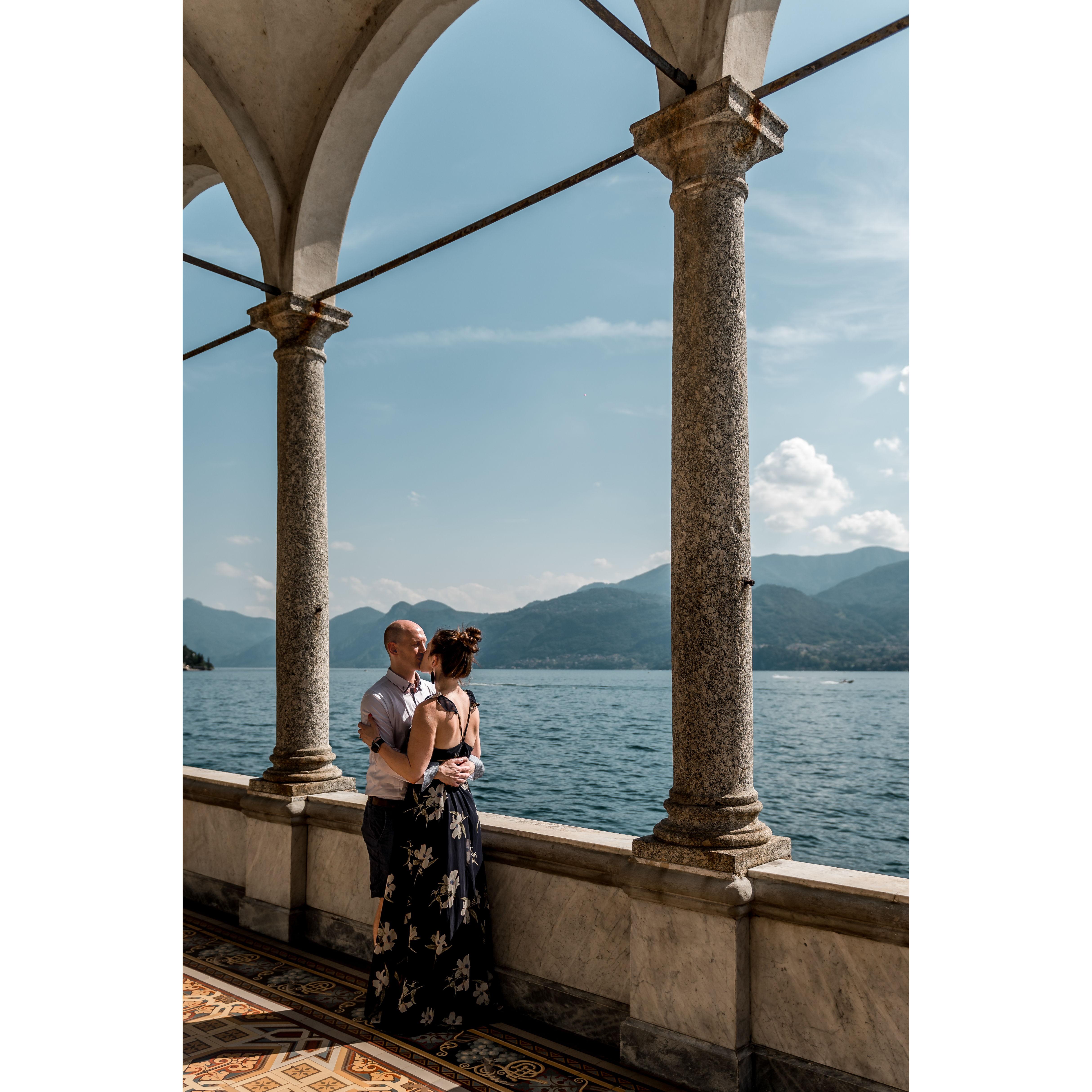 We got engaged in the most beautiful place in the world: Lake Como, Italy