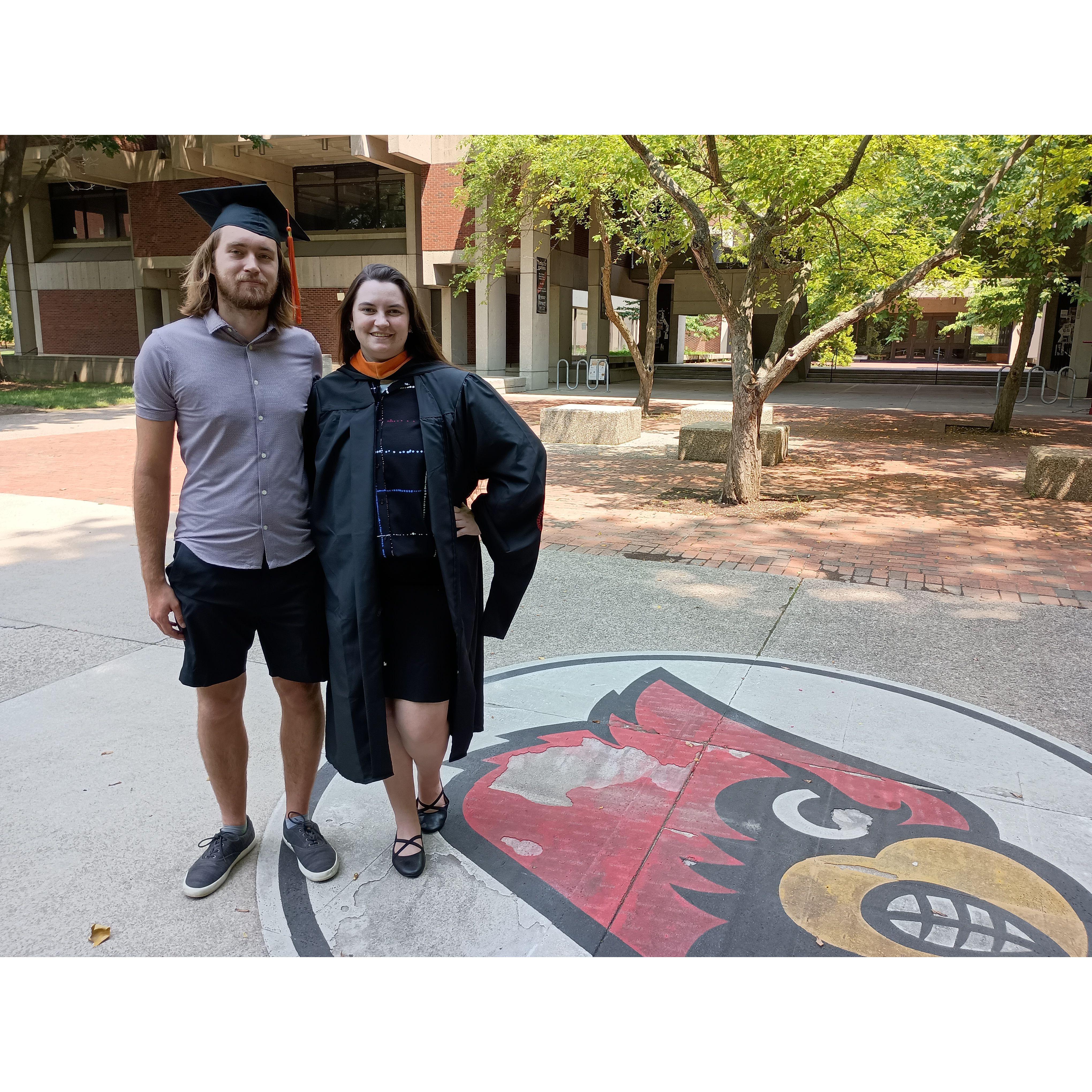 2023 Meghan is done with her Masters.