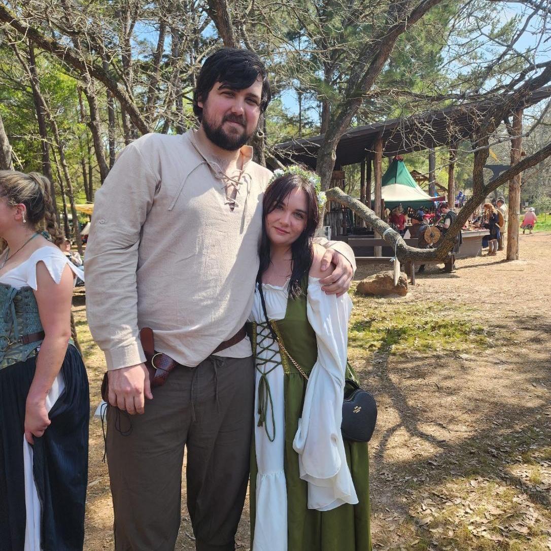 Our first Renaissance Festival. ⚔️