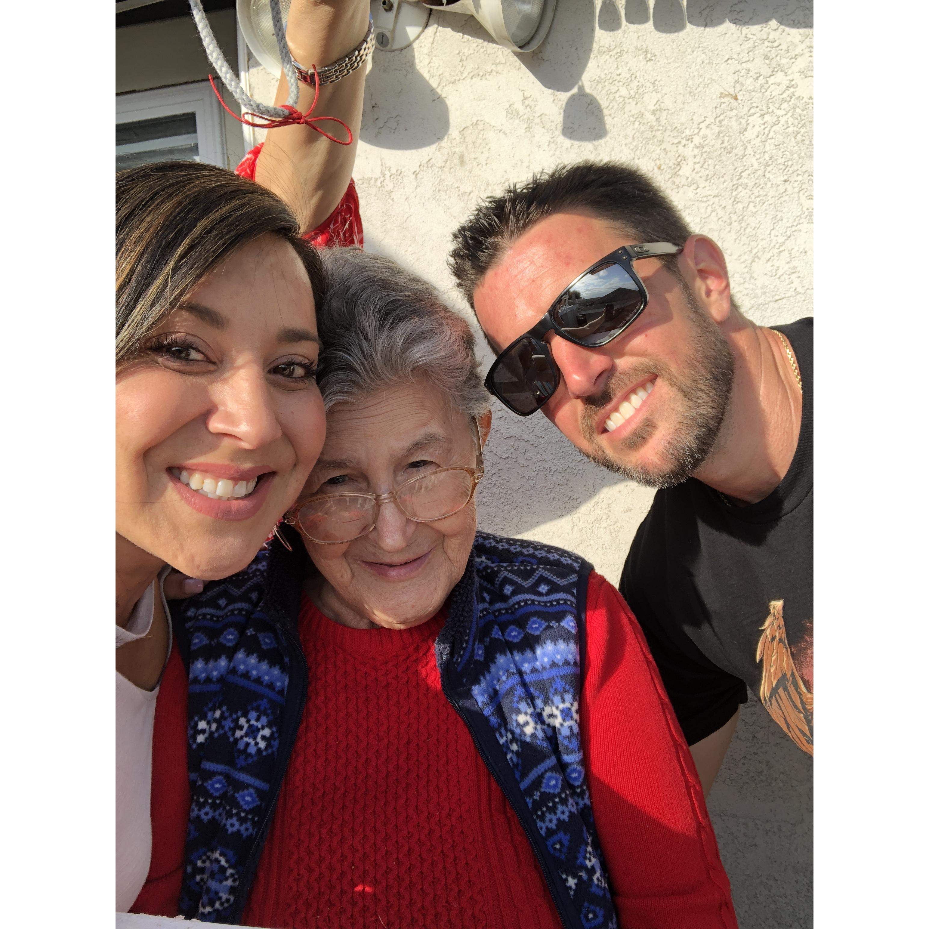 With Monica’s Nana 2019