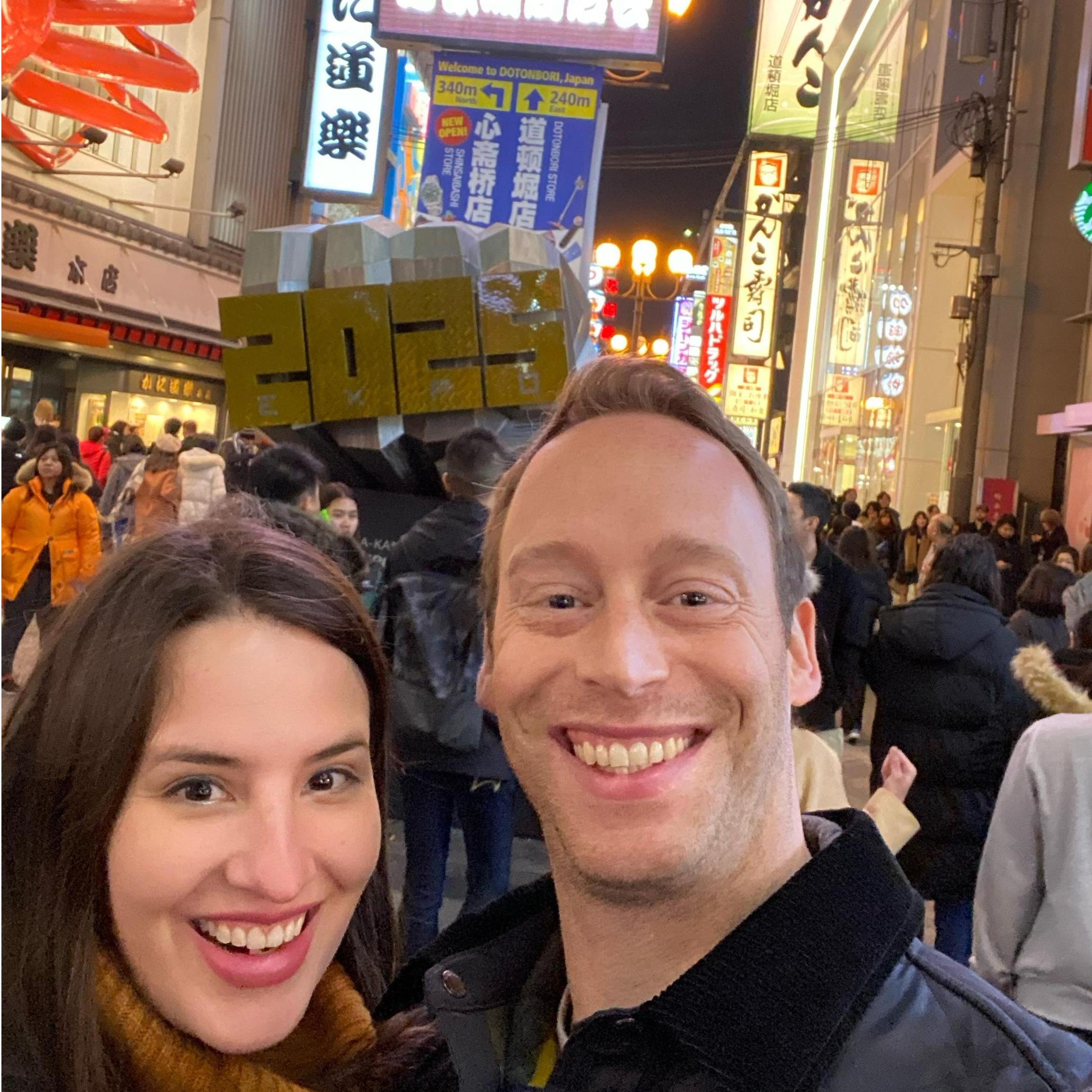 Exploring Osaka's street food scene