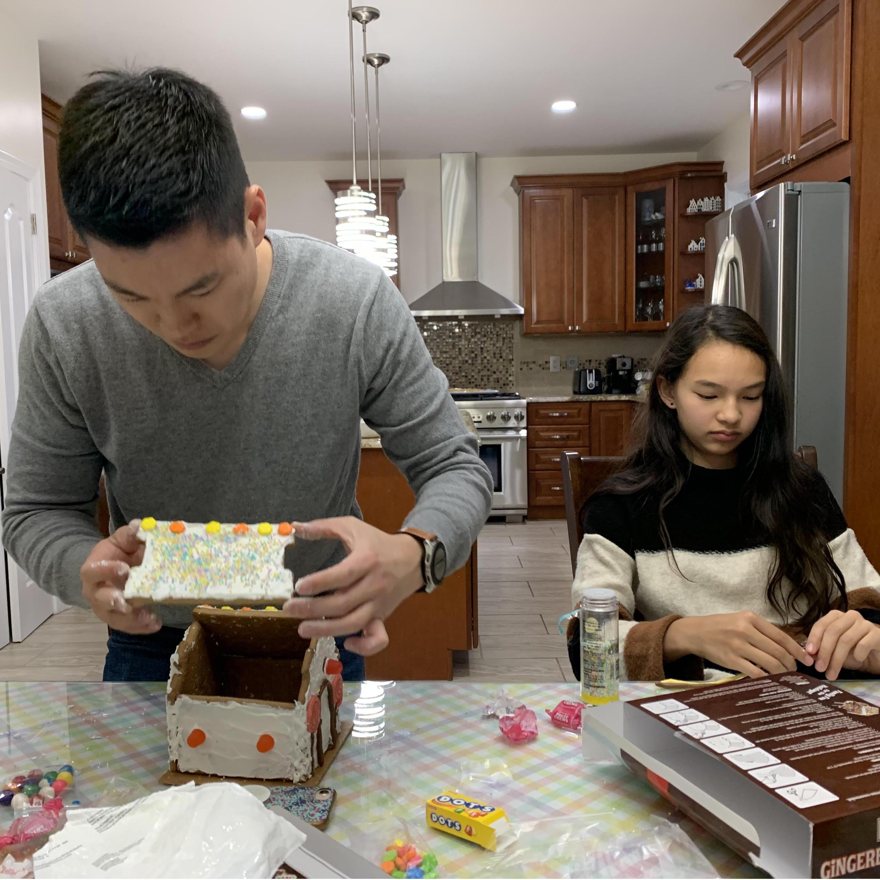 Thanksgiving with Amy's cousins in Jersey