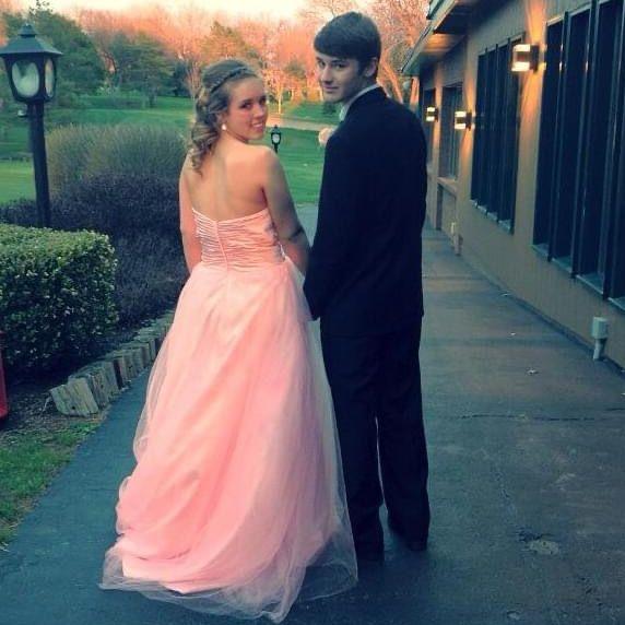Our first prom together!