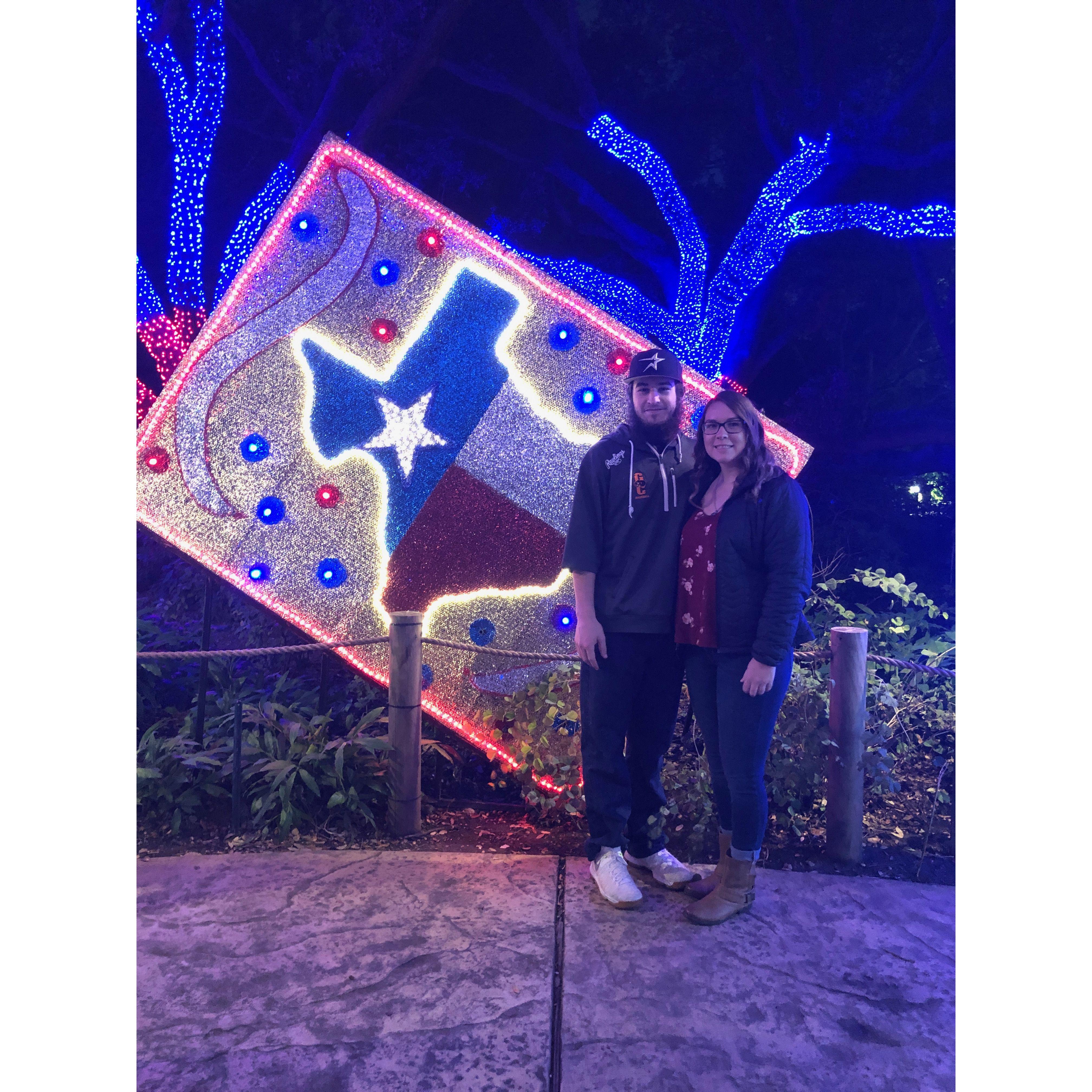 Who would've thought 5 years later we would've been resident Texans! - 2018