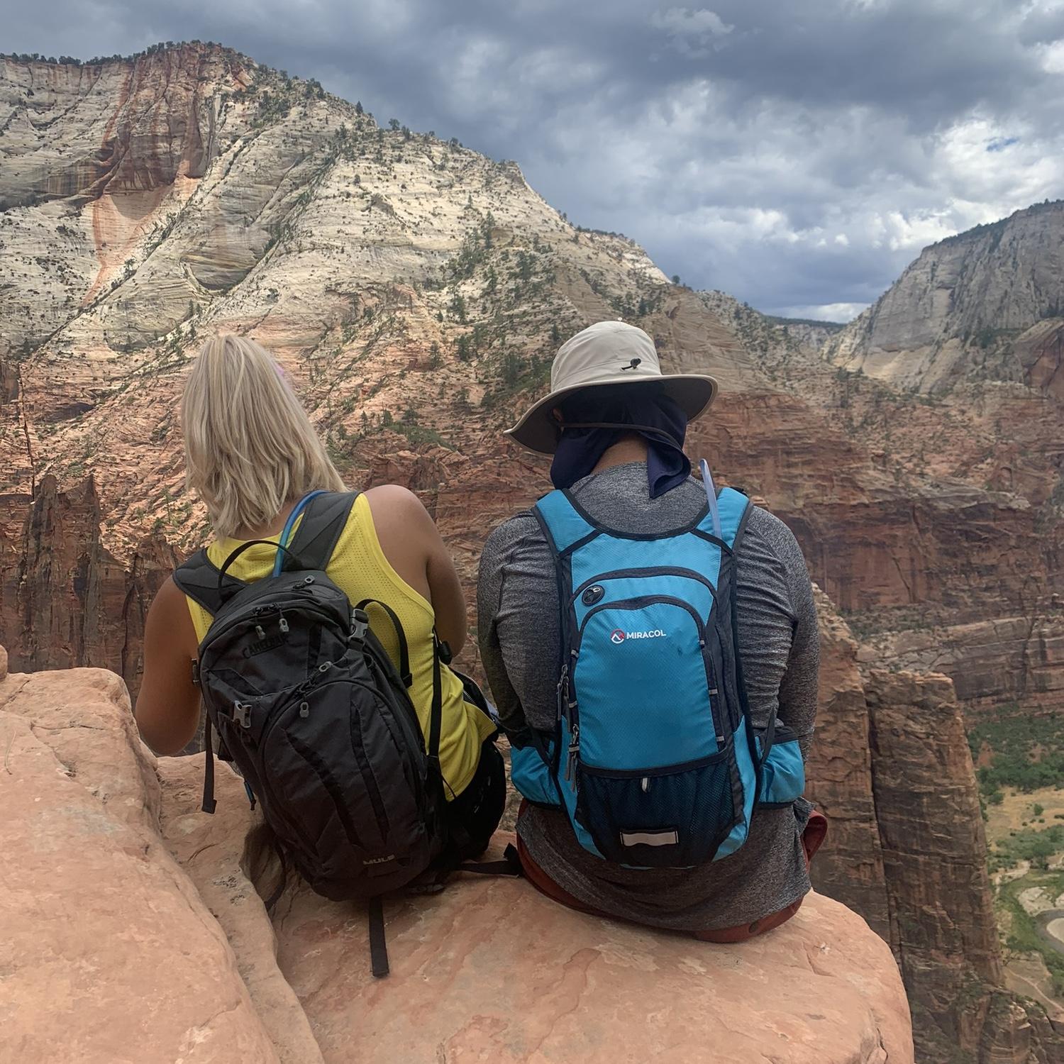 The early beginnings of our friendship in Zion National Park in Utah
July 2020
