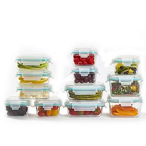 ProGlass 24-Piece Food Storage Container and Lid Set