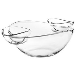 Chef's Star Chip and Dip Plate, Appetizer Platter - Great for Chips, Dips, Salad and Other Snack Foods