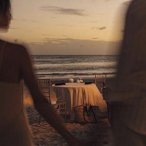 Private Candlelight Dinner On Our Honeymoon