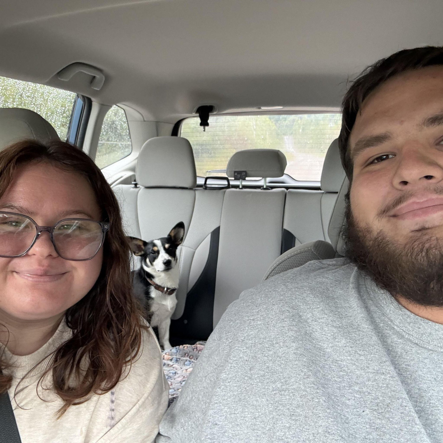 Both of us with our Albert