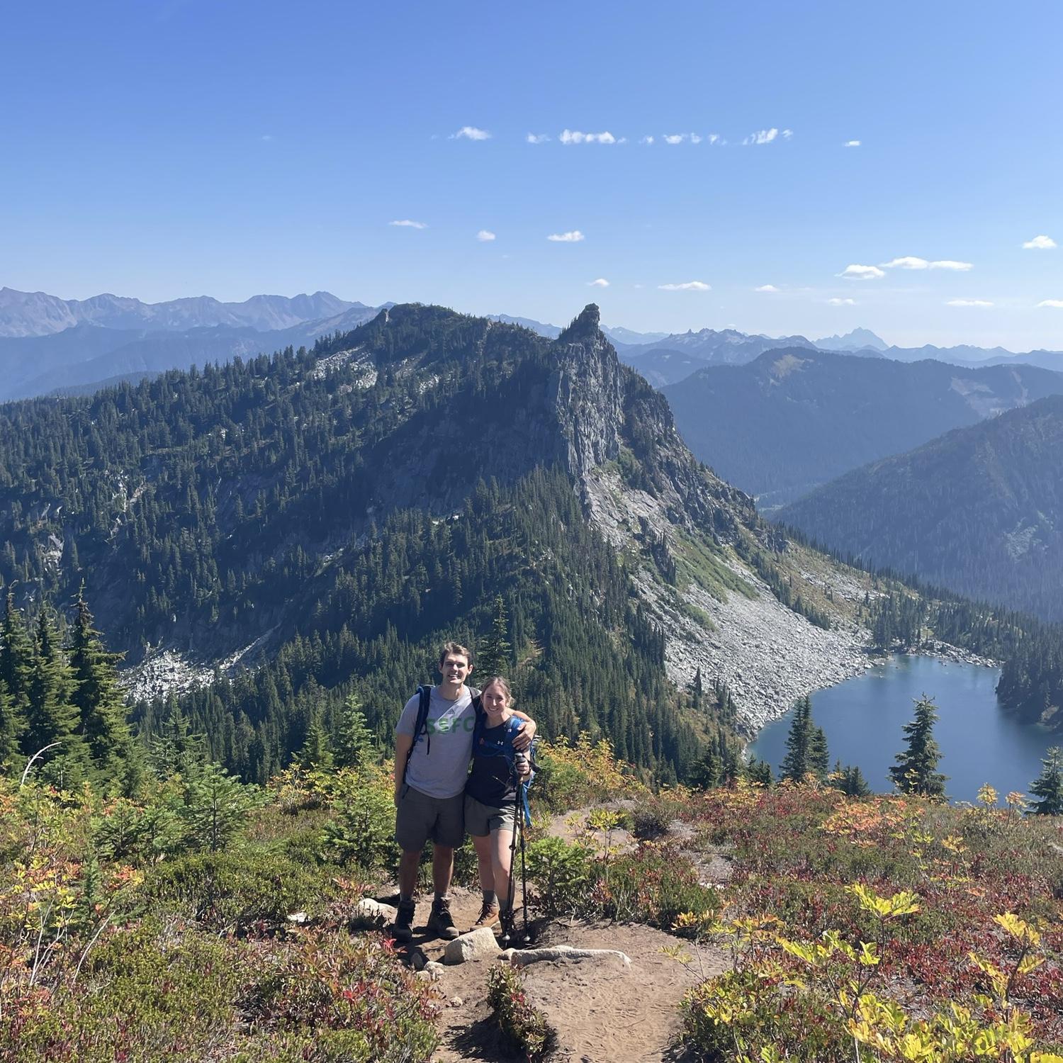 We love hiking together and with friends