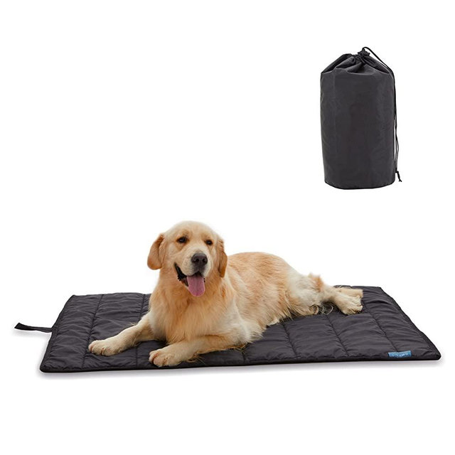 BDEUS 51x35In Large Outdoor Dog Bed, Waterproof & Portable Camping Travel Pet Mat, Large Size Easy to Clean, Washable, Breathable and Odor Resistant Pet Cooling Pad