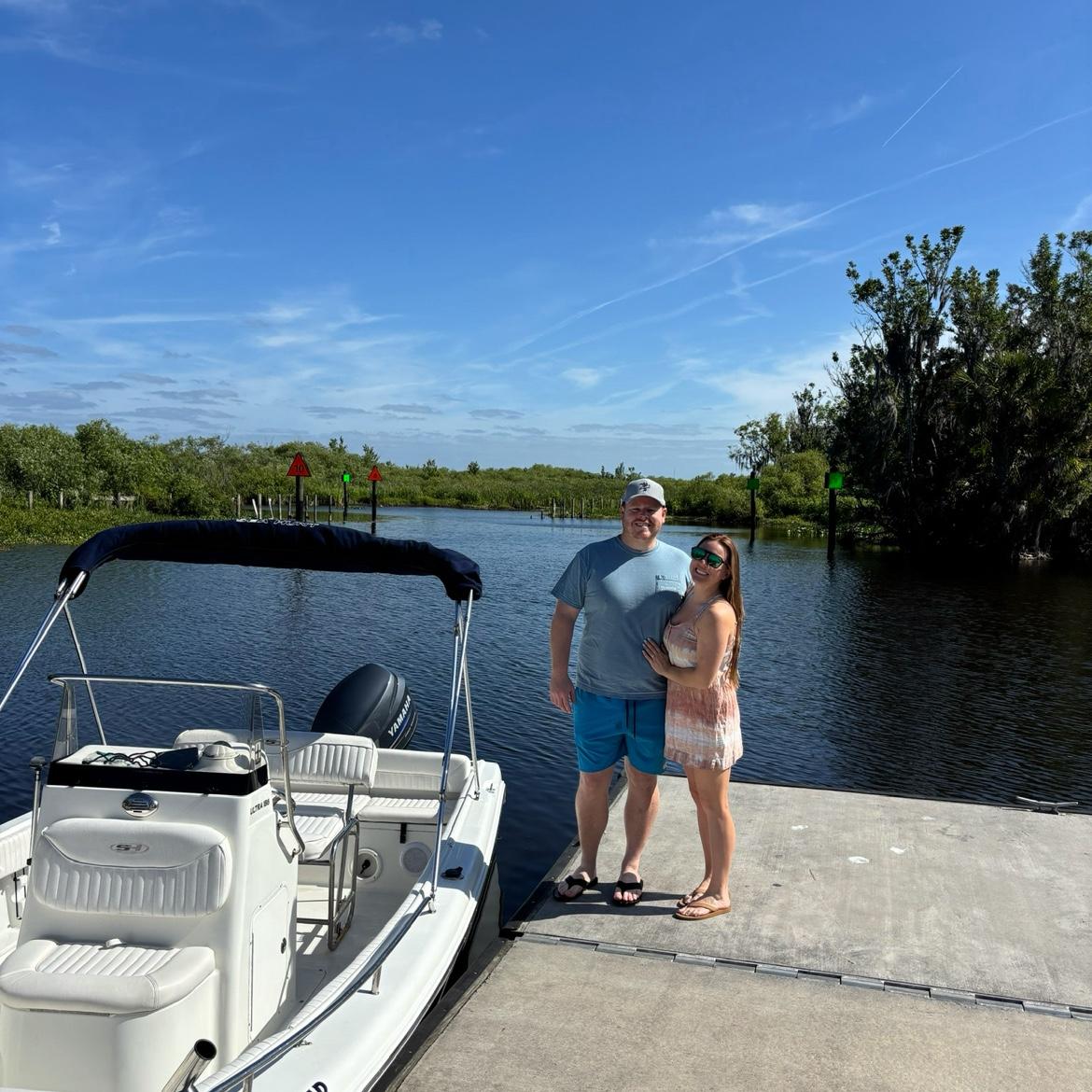Our first boat