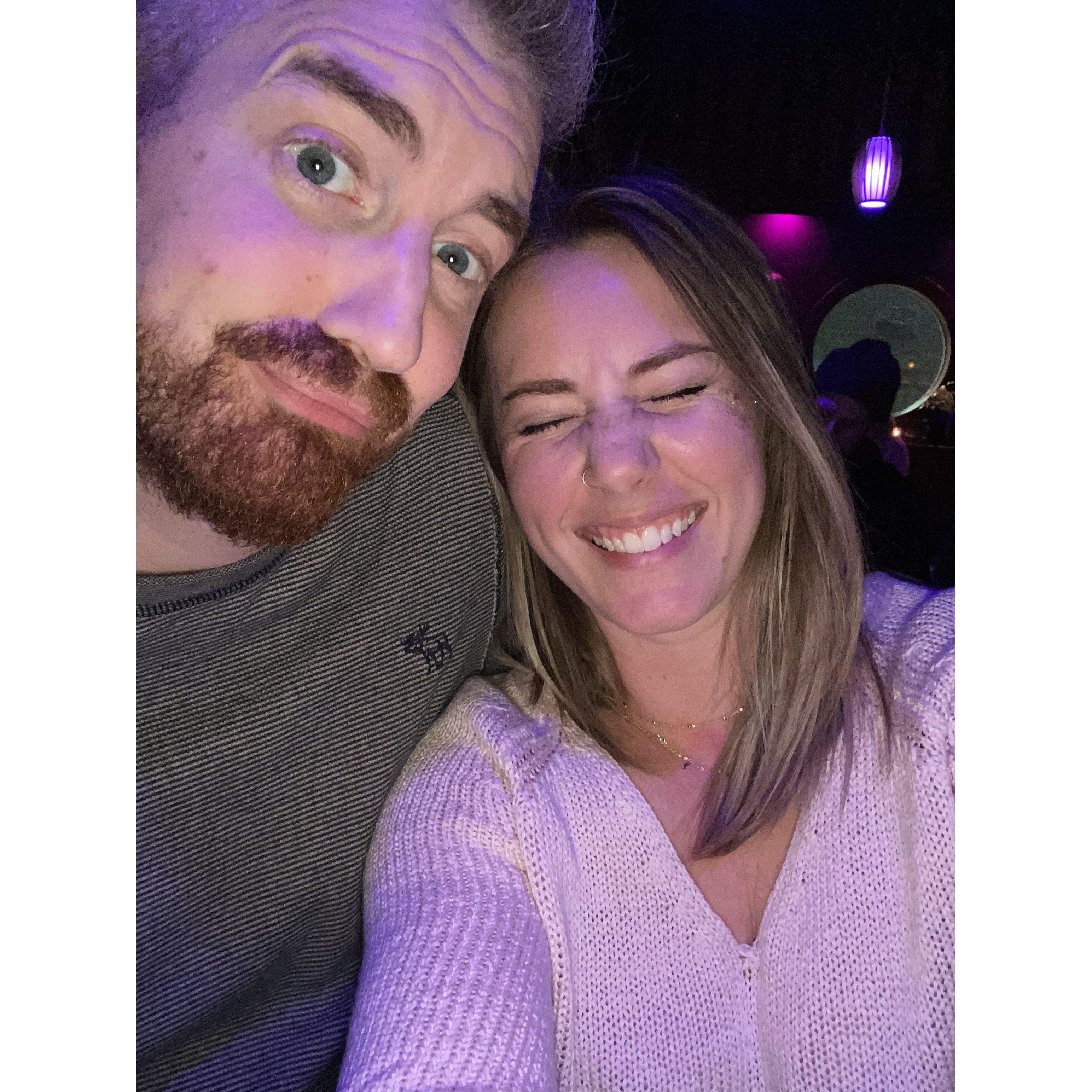First selfie together