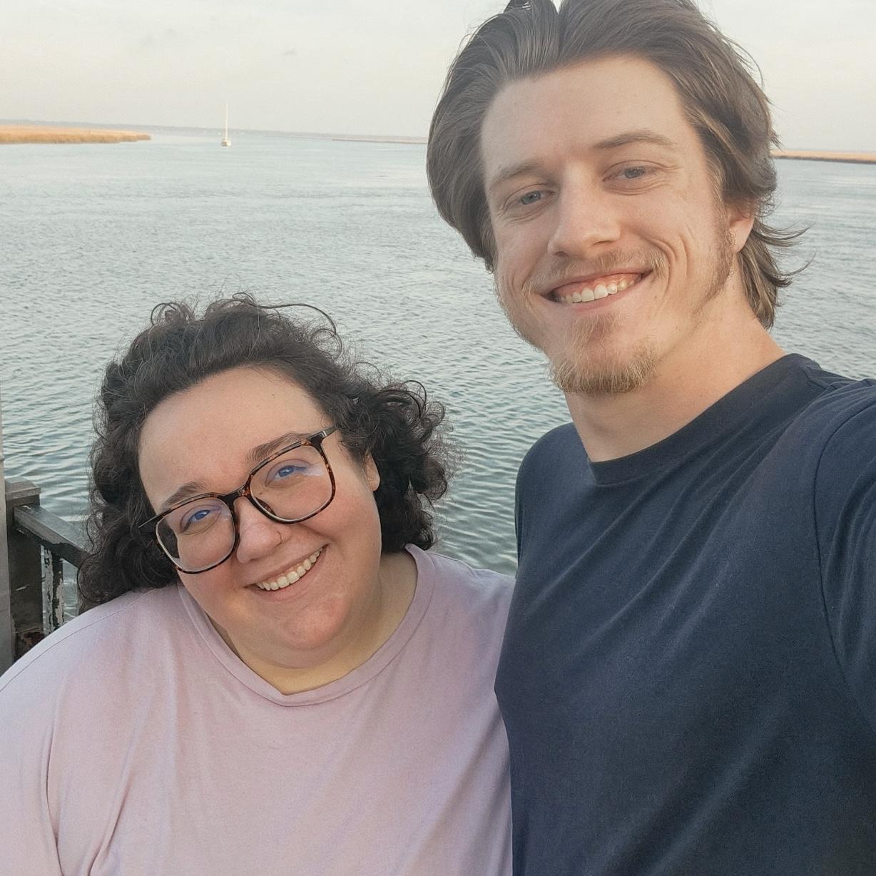 This photo is from a sweet retreat to Epworth By The Sea. God revealed some very important things to both of us during those days, and it became a real pivot point in our relationship. Sweet memories.