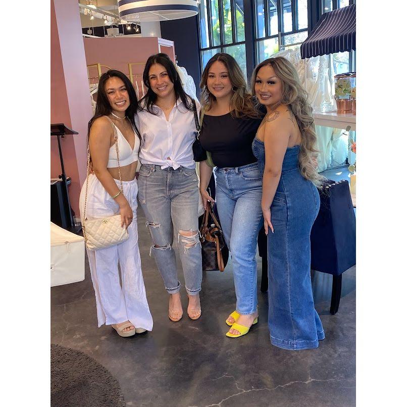 Dress fitting #1 with my girls!