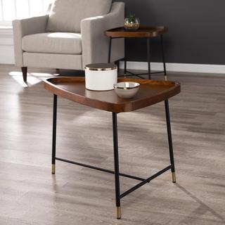 Morling Midcentury Modern Geometric End Table