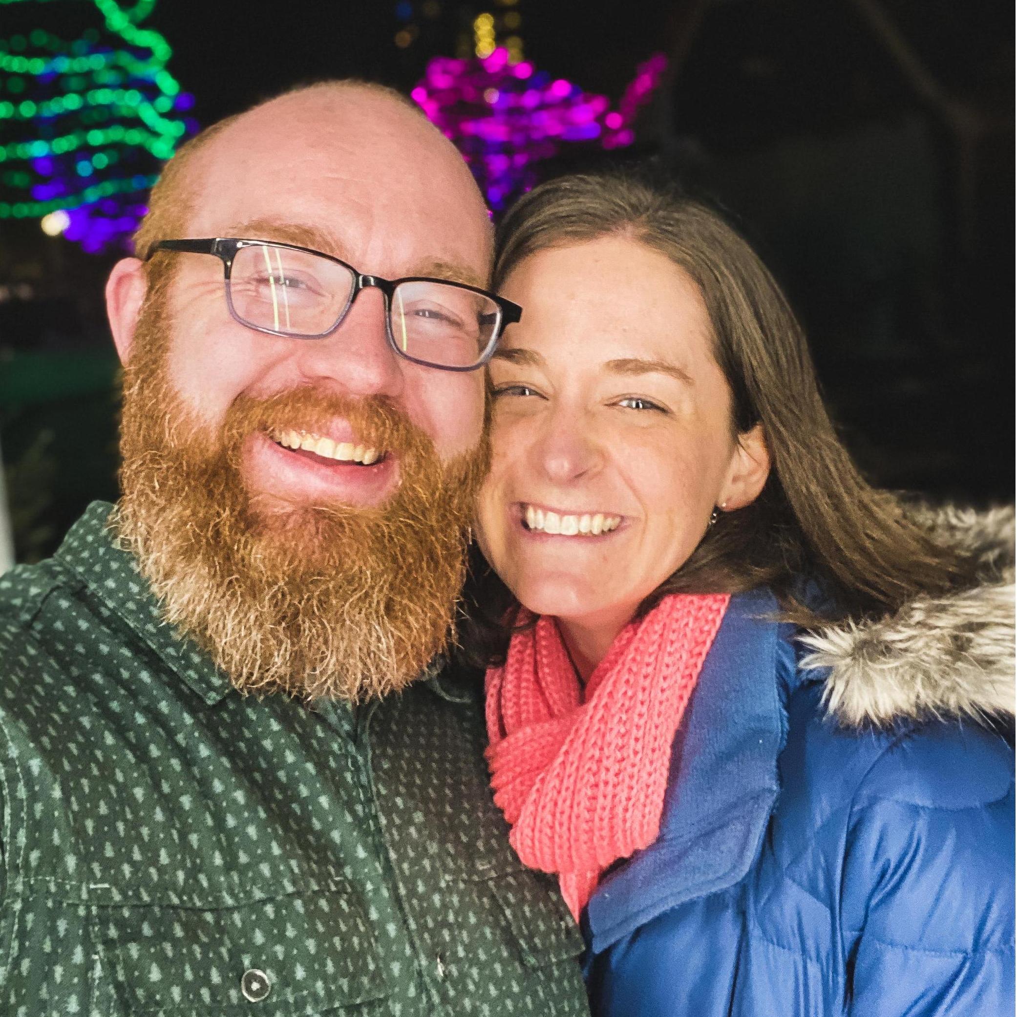 Right after ice skating in downtown Minneapolis