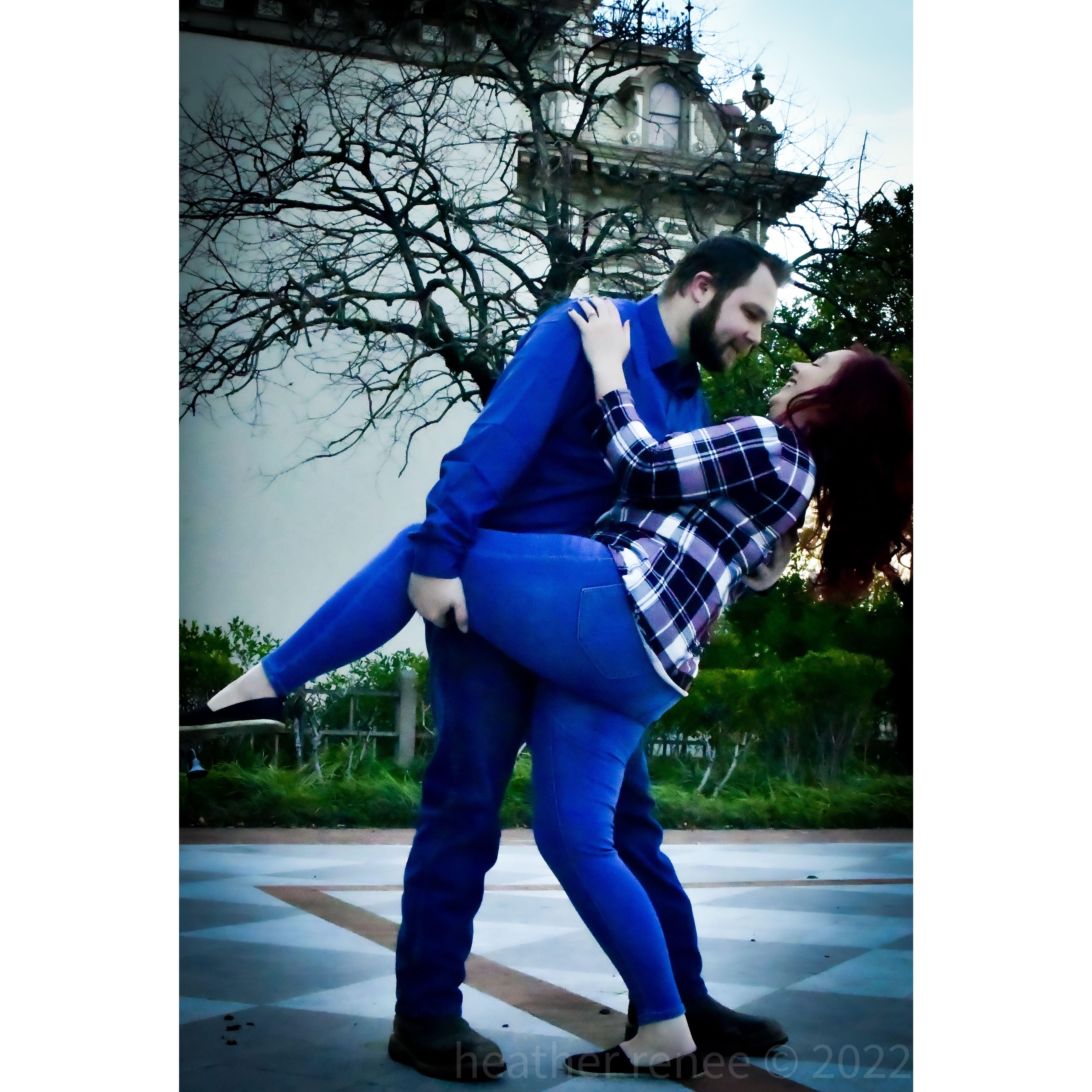 Engagement photo.