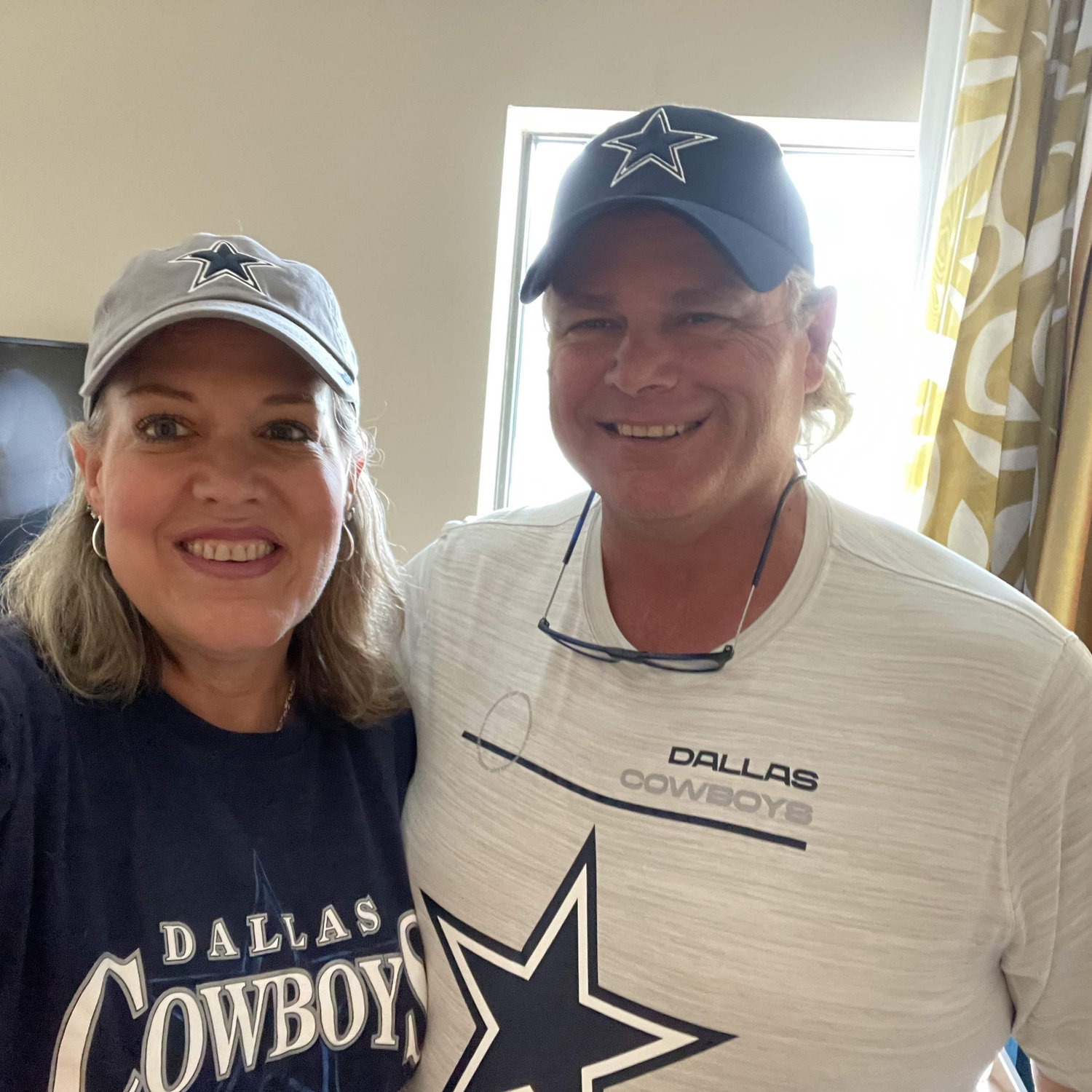 Our first trip together to see Dallas Cowboys play  Tampa Bay Buccaneers
