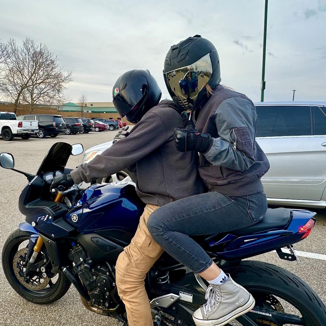 First ride with Nikoale! After the first ride I was hooked.