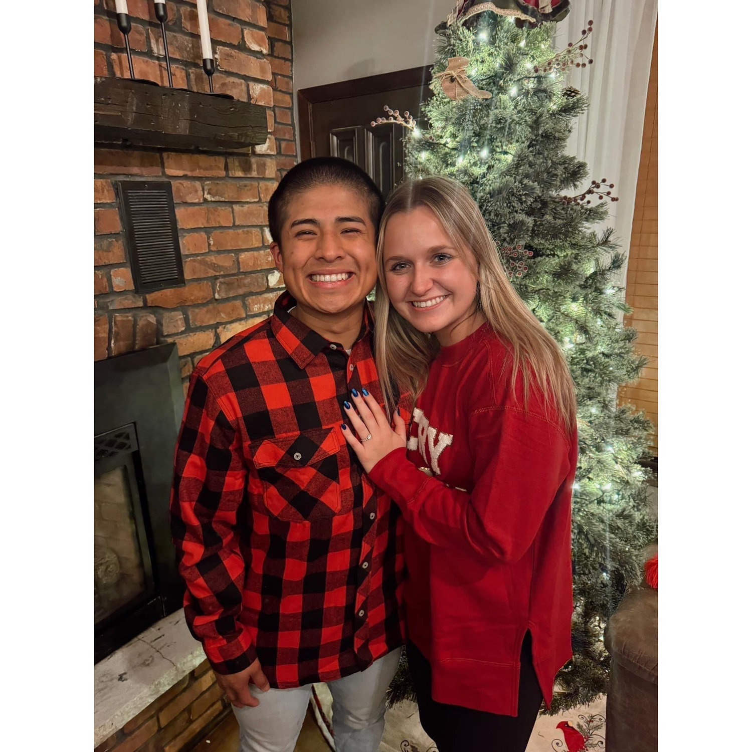 2023 - Our first Christmas engaged :)