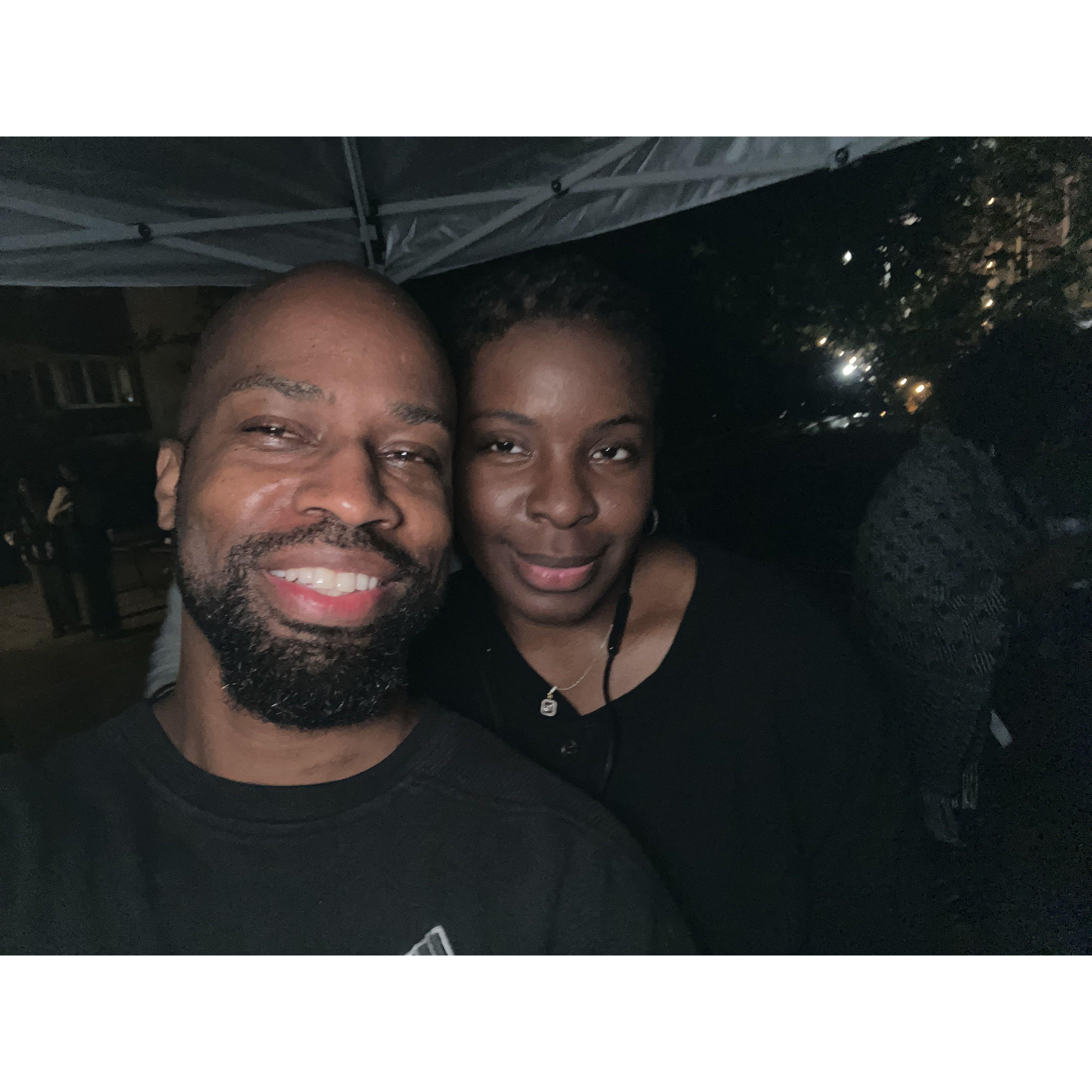 Late-night smiles, quiet moments, and love that shines even in the dark. 🖤✨ 

#JustUsTwo #NightVibes #LoveInEveryLight