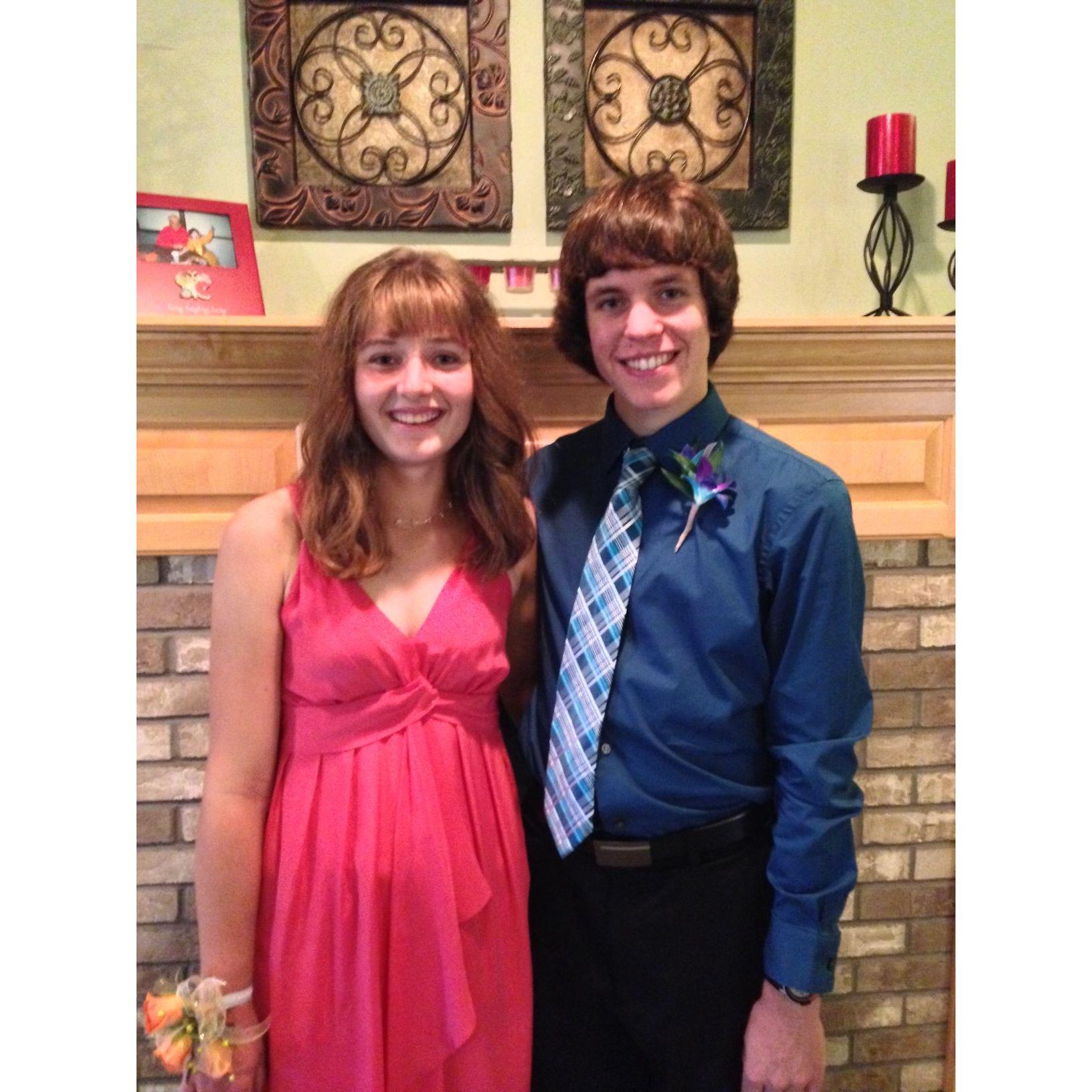 Homecoming our sophomore year of high school (2013).