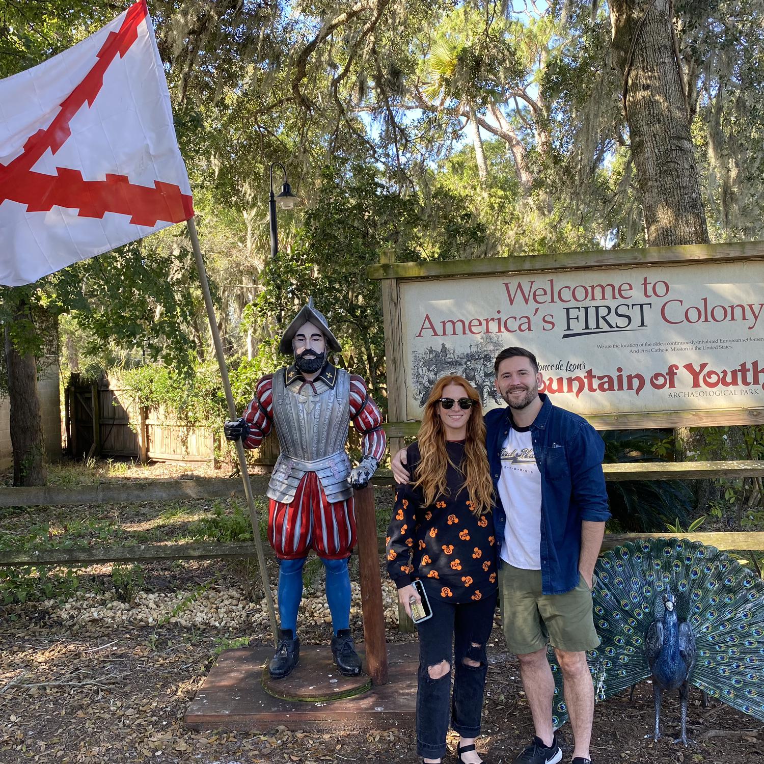 Not convinced 😅
Ponce de Leon's Fountain of Youth Archaeological Park
St Augustine Fl 
Fall22