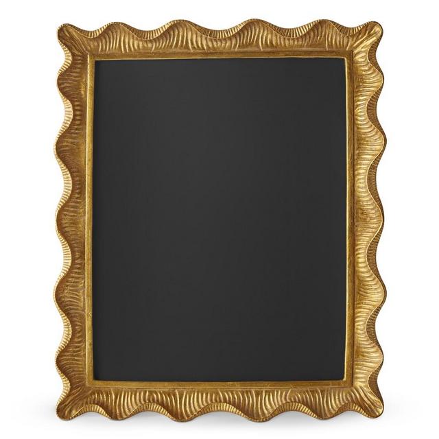 AERIN Gold Scalloped Gallery Frame, 11" X 14"