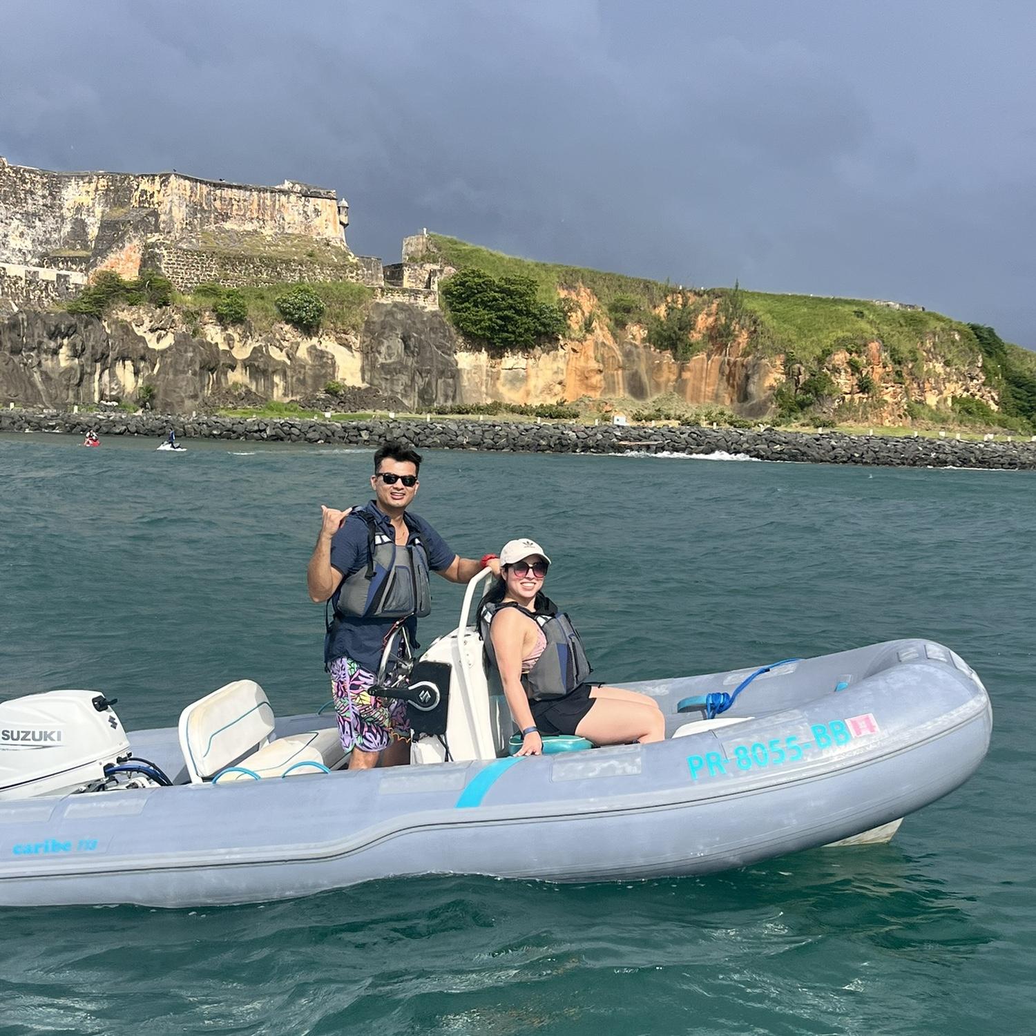 Our first trip together in Puerto Rico