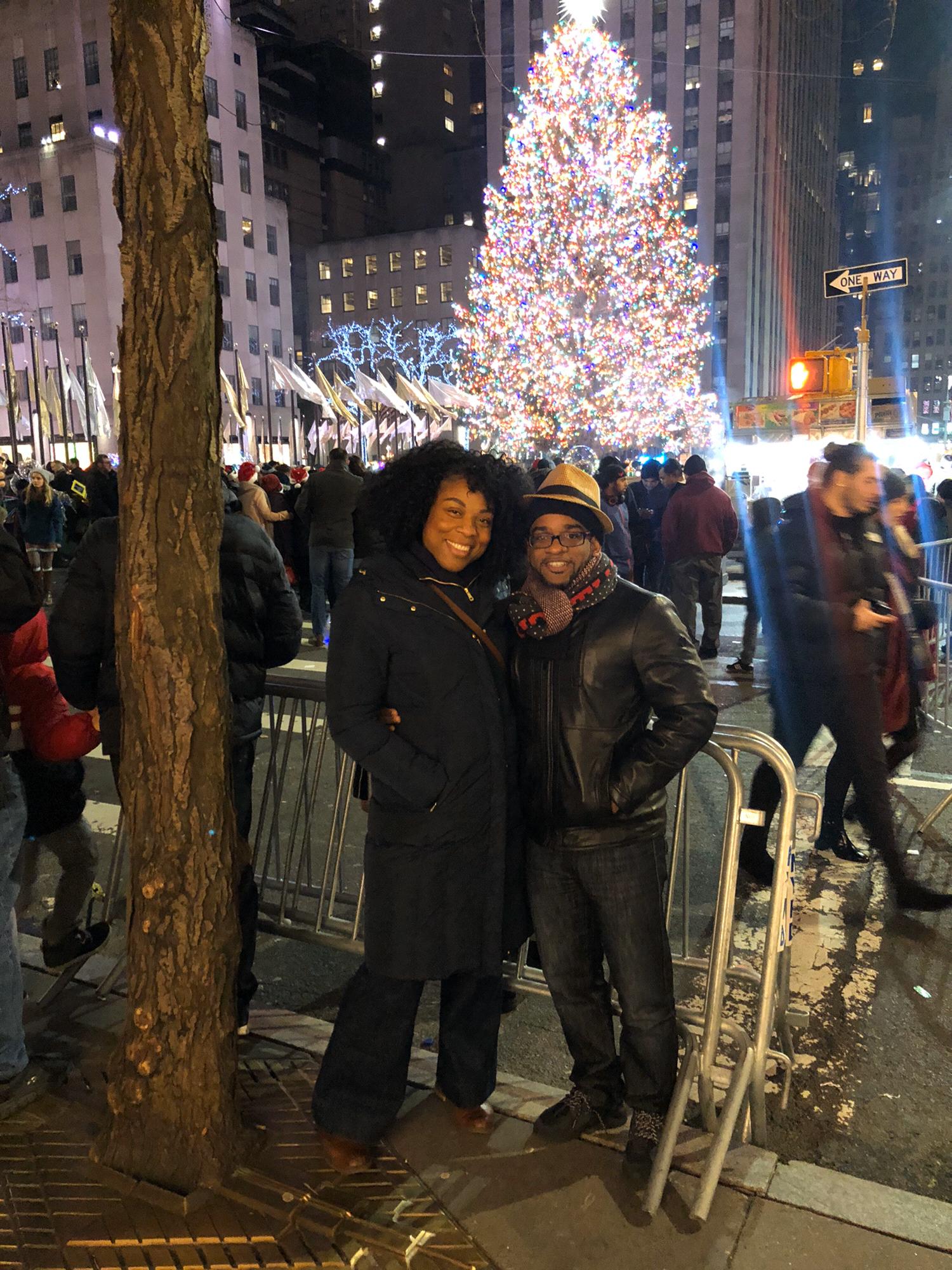 First couple trip 2018 Rockefeller Center NYC