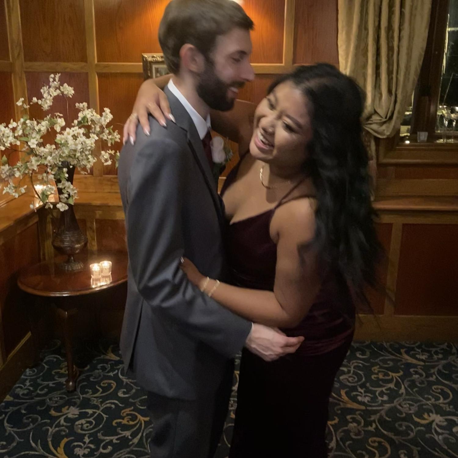 The beginning of being each other’s forever wedding partner…